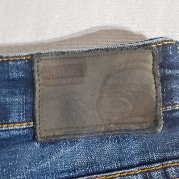 Denver Hayes Bootcut jeans men's size 38/32 dark washed ink blue colour - Picture 5 of 13